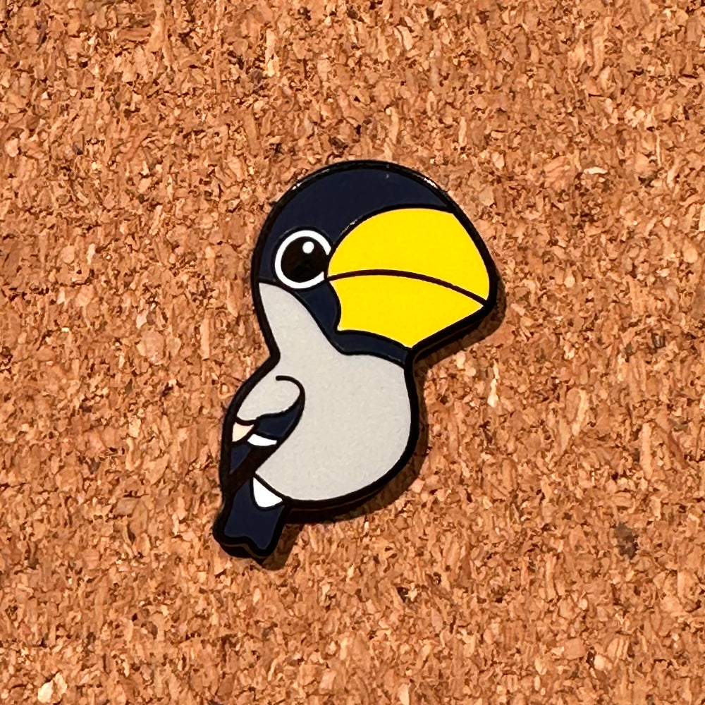 バードピンズ ピンバッジ イカル【日本鳥類保護連盟】