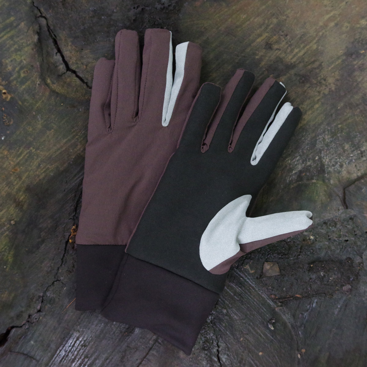 Fieldwork Gloves ダークブラウン【Nature Clips】防寒・超撥水手袋、フィッシングやサイクリングにも