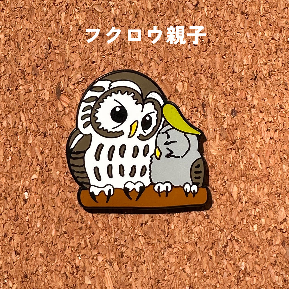 バードピンズ ピンバッジ 全22種【日本鳥類保護連盟】