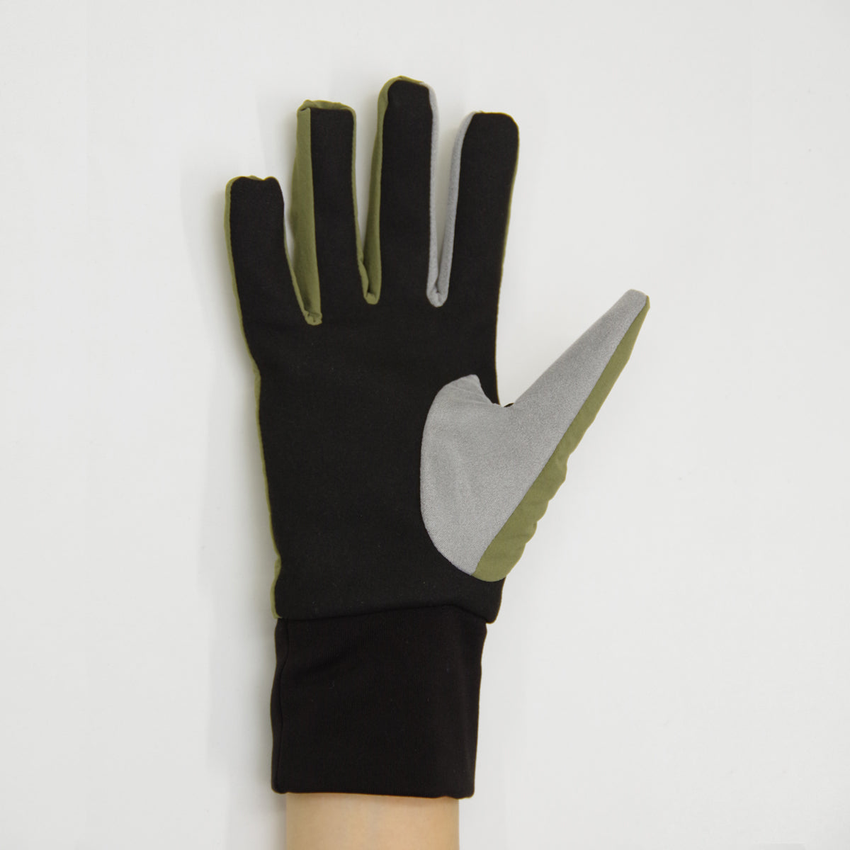 Fieldwork Gloves カーキ【Nature Clips】防寒・超撥水手袋、フィッシングやサイクリングにも