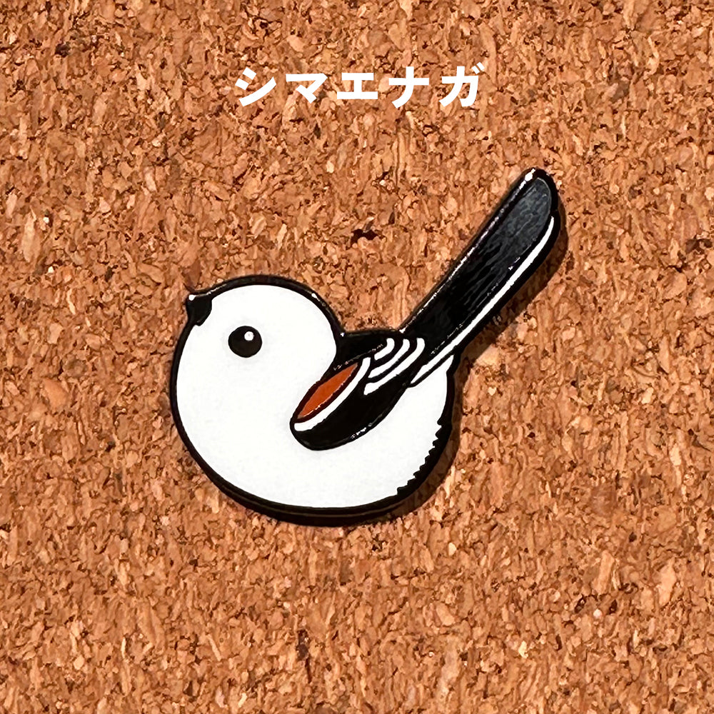 バードピンズ ピンバッジ 全22種【日本鳥類保護連盟】
