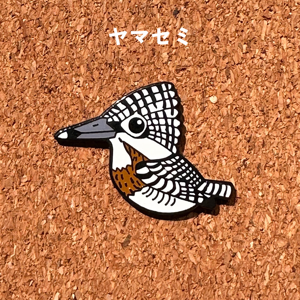 バードピンズ ピンバッジ 全22種【日本鳥類保護連盟】