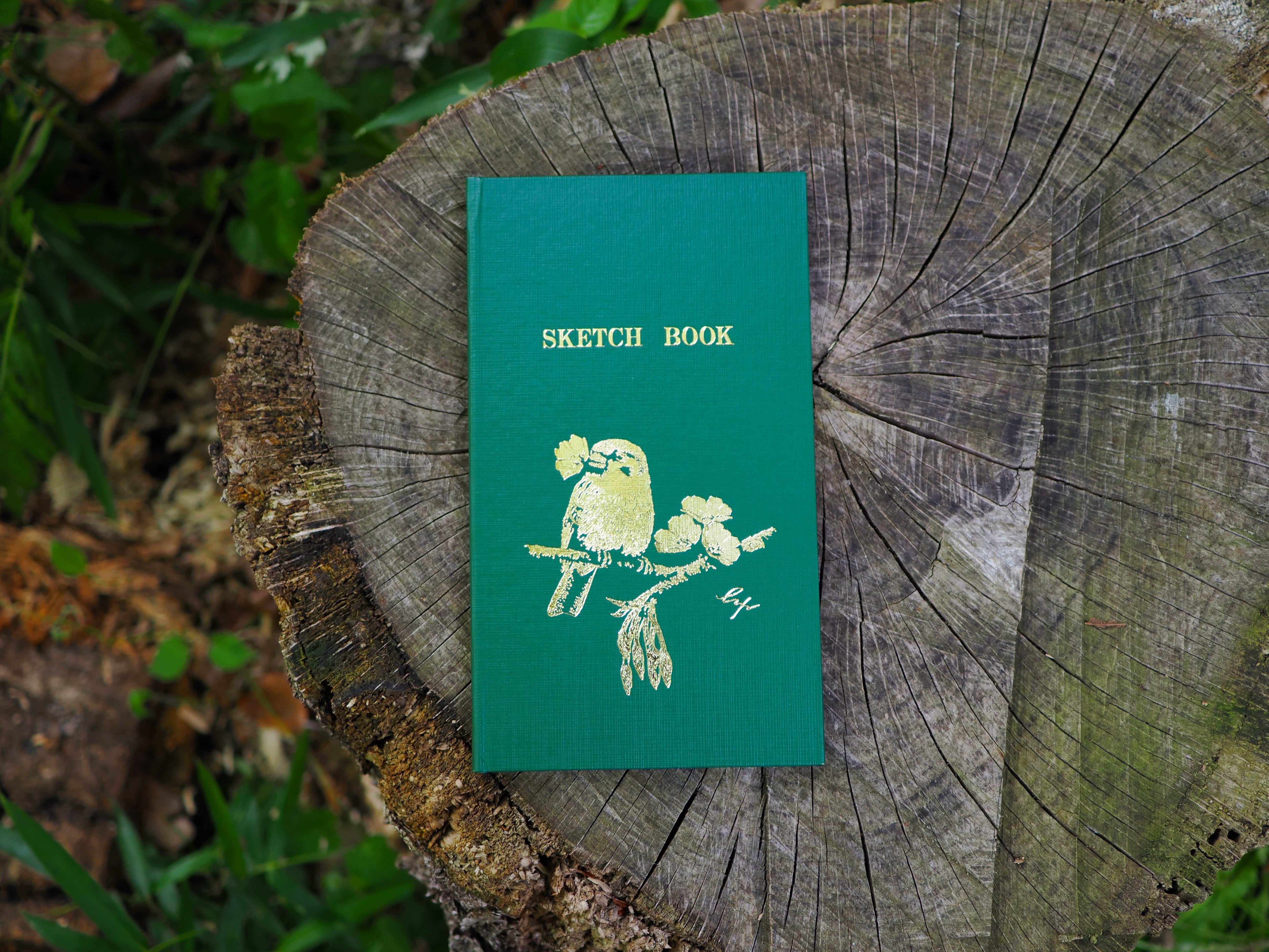 ニュートのメモよりボウトラックルのスケッチプリント オリジナル野帳 Nature Clips × 野鳥生活 – Nature Clips Online Store